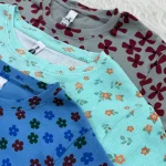 کراپ طرحدار H&M کد 1072 سایز S, M, L, XL, XXL قد 40 سانت بدون آبرفت و چروک - تصویر 7