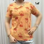 تیشرت طرحدار H&M نخ پنبه چهارفصل زنانه دخترانه سایزبزرگ تا XL XXL XXXL تنخور راحت - Image 7