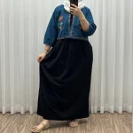 کت سارافون لینن مدل یولیا فری سایز زنانه مناسب تا سایز 48 چهارفصل شیک و راحت - Image 7