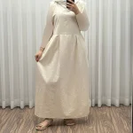 کت سارافون لینن مدل یولیا فری سایز زنانه مناسب تا سایز 48 چهارفصل شیک و راحت - Image 19