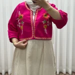 کت سارافون لینن مدل یولیا فری سایز زنانه مناسب تا سایز 48 چهارفصل شیک و راحت - Image 22