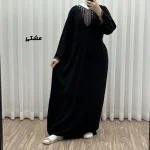 پیراهن ساحلی نخی زنانه مدل آتریسا فری سایز مناسب تا سایز 48 بهمراه کمربند - Image 2