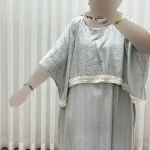 سارافون زنانه جنس بابوس فری سایز مناسب تا سایز 52 مدل H1867 - Image 4
