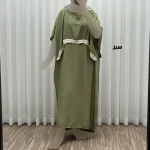 سارافون زنانه جنس بابوس فری سایز مناسب تا سایز 52 مدل H1867 - Image 8