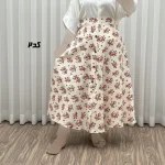دامن زنانه لینن مدل جلفا فری سایز مناسب تا 46 - Image 3