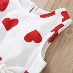 ست تاپ و شلوارک دخترانه جنس کرپ درجه یک سایز 3 ماه تا 6 سال - تصویر 4