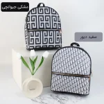کوله پشتی چرم مصنوعی اسپرت و روزمره ابعاد 30 در 25 سانتیمتر - Image 3