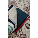 تیشرت باکسی نخ پنبه زنانه و دخترانه اسپرت قد 65 سانت - Image 6
