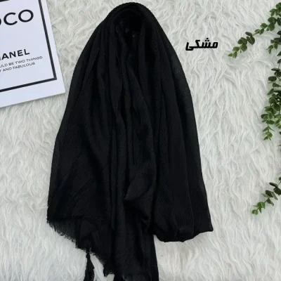 شال وارداتی سوپرنخ برشکا طرح تیغ ماهی سایز 204 در 84 سانتیمتر