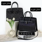 کیف زنانه چرم مصنوعی رسمی و مهمانی ابعاد 30 در 25 در 10 سانتیمتر - Image 2