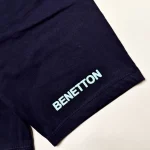 ست لباس بچگانه تیشرت و شلوارک پنبهای طرح بنتون سایز 3 تا 7 سال - Image 8