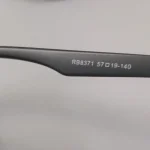 عینک آفتابی پلاریزه ریبن فراری مدل RB8371 فریم مشکی مات - تصویر 13