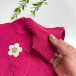 تیشرت پنبه کبریتی گلدار دخترانه 2 تا 8 سال - Image 2