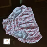 شورت نخی زنانه طرح دار سایز بزرگ 42 تا 52 - Image 7