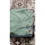 تیشرت دخترانه زنانه باکسی قد 65 سانت - Image 8