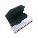 کیف پول جاکارتی چرم و فلز مگنتی جادار - Image 4