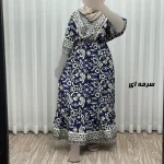 پیراهن زنانه فلور بوگاتی مدل دنیا چپ و راستی فری سایز مناسب تا 44 - تصویر 2