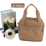 کیف زنانه چرم مصنوعی اسپرت و روزمره ابعاد 35 در 30 در 10 سانتی متر - Image 3