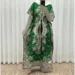 پیراهن پانچ زنانه سیلک هندی فری سایز مناسب تا 54 با قابلیت تنظیم سایز (گتدار) - تصویر 9