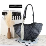 کیف زنانه چرم مصنوعی رسمی و روزمره با بند بلند - تصویر 7