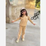 بلوز و شلوار دخترانه دورس پنبه لاکرا مناسب سایز 40 تا 55 - Image 2