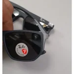 عینک آفتابی پلاریزه ریبن فراری مدل RB8371 فریم مشکی مات - تصویر 12