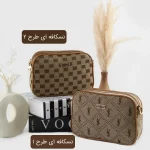 کیف پاسپورتی پارچه ای روزمره و مهمانی بند بلند سایز 21x14x5 سانتیمتر - تصویر 6