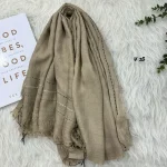 شال نخی کنفی دور ریش قواره 200 در 90 سانتیمتر - Image 12