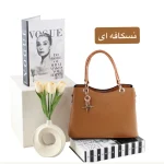 کیف زنانه چرم مصنوعی اسپرت و مجلسی با بند بلند - Image 4