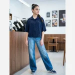 شومیز دخترانه تابستانه نگین دار کد 1227 - Image 3