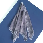 مینی اسکارف سه گوش نخی طرح کاج رنگبندی متنوع ابعاد 120 در 80 - Image 14
