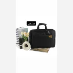 کیف مردانه سه کاره اداری رسمی پارچه ای ابعاد 40 در 30 در 10 سانتیمتر - Image 5