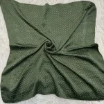 مینی اسکارف مجلسی گارزا نگین دار ابعاد 70 در 70 سانتی متر - Image 3