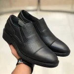 کفش مجلسی مردانه چرم طبیعی مدل دایموند با زیره طبی پیو - Image 3