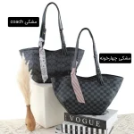 کیف زنانه چرم مصنوعی رسمی و روزمره با بند بلند - تصویر 6