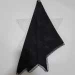 مینی اسکارف سه گوش نخی طرح کاج رنگبندی متنوع ابعاد 120 در 80 - Image 16