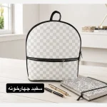 کوله پشتی چرم مصنوعی اسپرت و روزمره ابعاد 30 در 25 سانتیمتر - Image 10