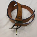کمربند چرمی مردانه چرم صنعتی پهنای 3.5 سانت در چهار رنگ مختلف - تصویر 10