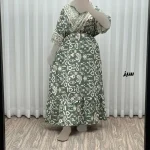 پیراهن زنانه فلور بوگاتی مدل دنیا چپ و راستی فری سایز مناسب تا 44 - تصویر 6