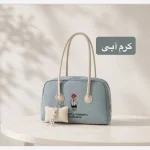 کیف زنانه روزمره پارچه ای طرح کنف با آستر ساتن - تصویر 7