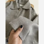 ست شومیز و شلوارک دخترانه مدل گره ای طرح سوفیا سایز 2 تا 9 سال - Image 5