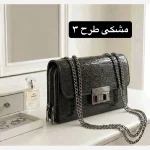 کیف پاسپورتی زنانه چرم مصنوعی بند بلند مجلسی و رسمی - تصویر 4