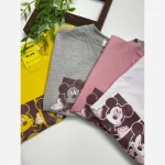 تیشرت اسپرت بچگانه طرح میکی جنس پنبه سایز 1 تا 5 سال - Image 3