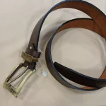 کمربند چرمی مردانه چرم صنعتی پهنای 3.5 سانت در چهار رنگ مختلف - تصویر 11