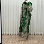 پیراهن پانچ زنانه سیلک هندی فری سایز مناسب تا 54 با قابلیت تنظیم سایز (گتدار) - تصویر 3