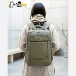 کوله پشتی اسپرت پریزیدنت وارداتی ضد خش جیب دار مدل دو خانه - تصویر 5