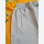 ست تیشرت شلوارک بچگانه طرح جنگل نارنجی پنبه دورس سایز 1 تا 7 سال - Image 7