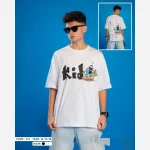تیشرت نوجوان طرح kids مدل باکسی قواره آزاد - Image 3