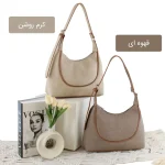 کیف زنانه چرم مصنوعی روزمره اسپرت ابعاد 31 در 23 سانتیمتر - تصویر 5