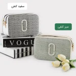 کیف پاسپورتی چرم مصنوعی زیپدار اسپرت روزمره بند بلند دو جیب بیرونی - Image 4